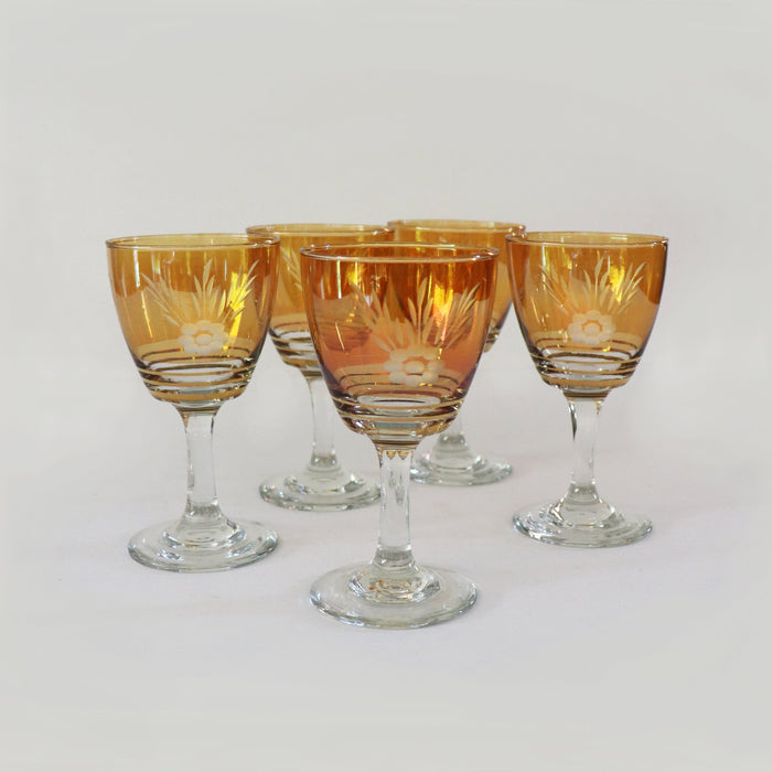 Wine Glasses - Set of Five