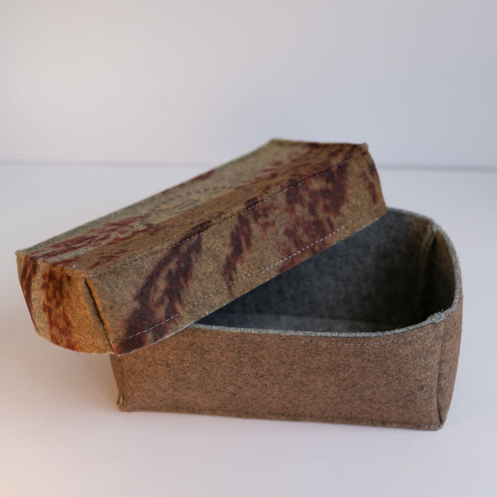 Felt Box with Lid - Medium