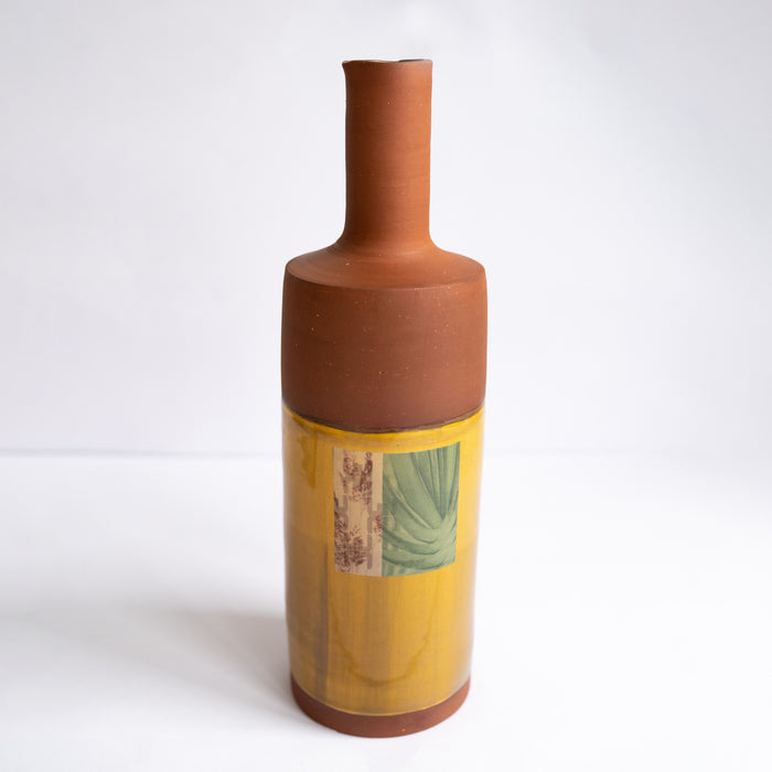 Ceramic Bottle Vase - Tall