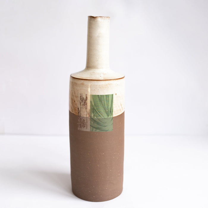 Ceramic Bottle Vase - Tall