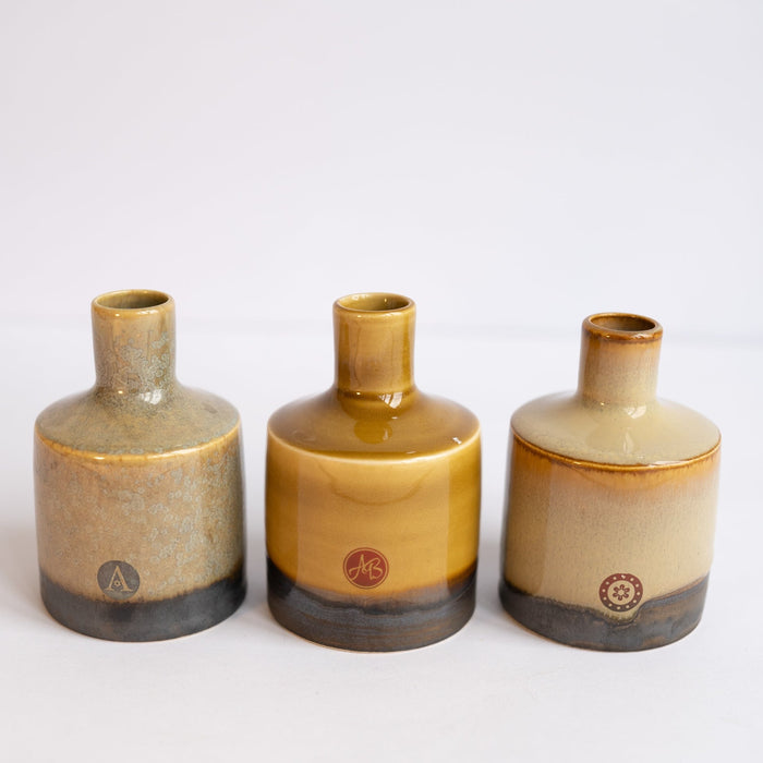 Ceramic Bottle Vase - Small