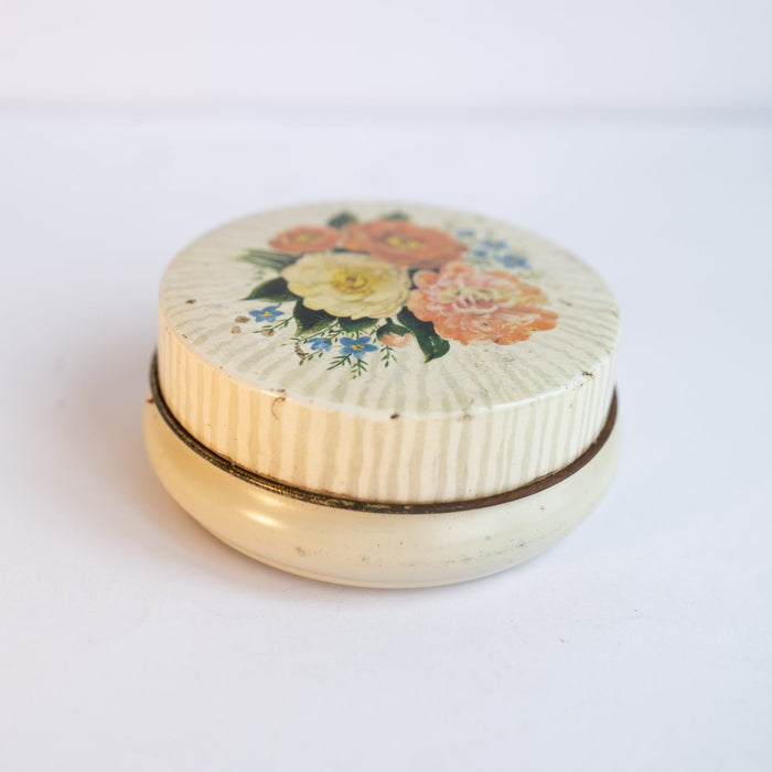 Tin with Lid - Floral